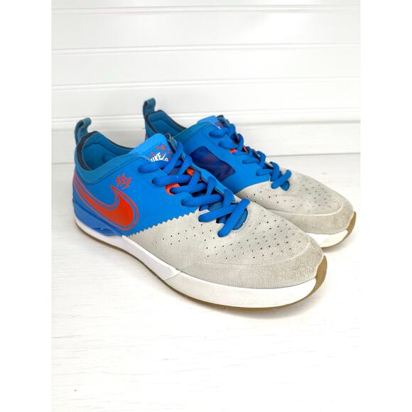 Nike SB Project BA Premium Photo Blue Orange 599643-484 Men’s Size 9.5 Rare main image 6